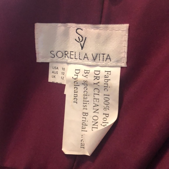 Bridesmaid dress raspberry - Picture 4 of 4